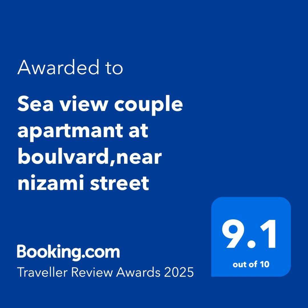 Sea View Couple Apartmant At Boulvard,near Nizami Street *